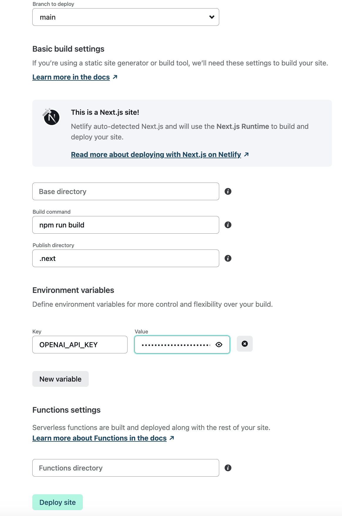 netlify-add-variable